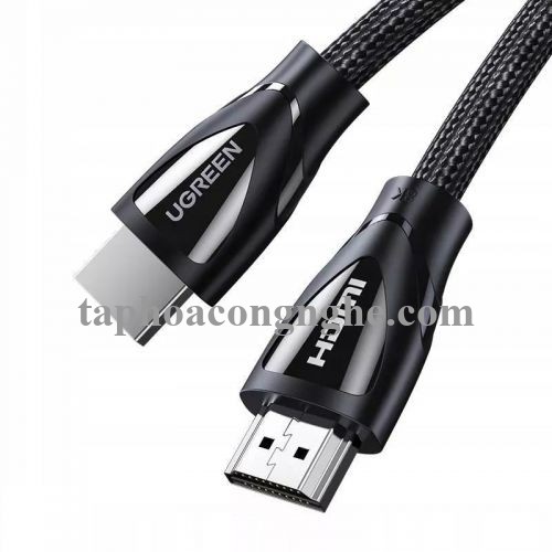 Ugreen 80404 3M 2.1 8K 60Hz 48Gbps 4k 120 hz màu đen Cáp HDMI 2.1 độ phân giải siêu Cao HD140 30080404